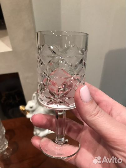 Хрустальные фужеры времен СССР