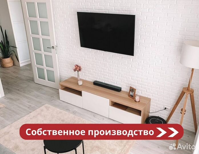 Декоративная гипсовая плитка под кирпич