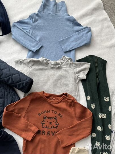 Вещи на мальчика пакетом 86-92