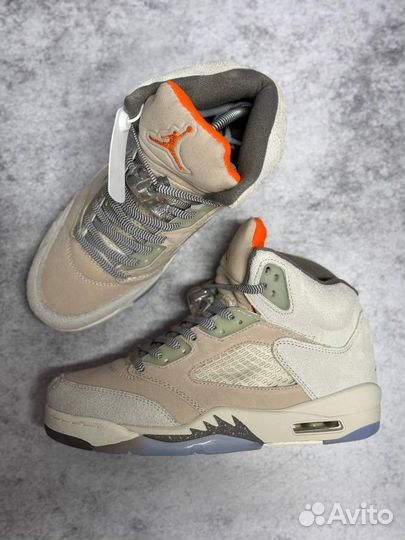 Кроссовки Nike Air Jordan 5 зимние (Арт.53340)