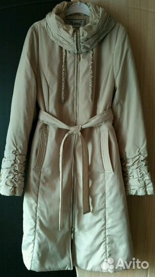 Плащ утепленный