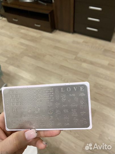 Пластины для стемпинга