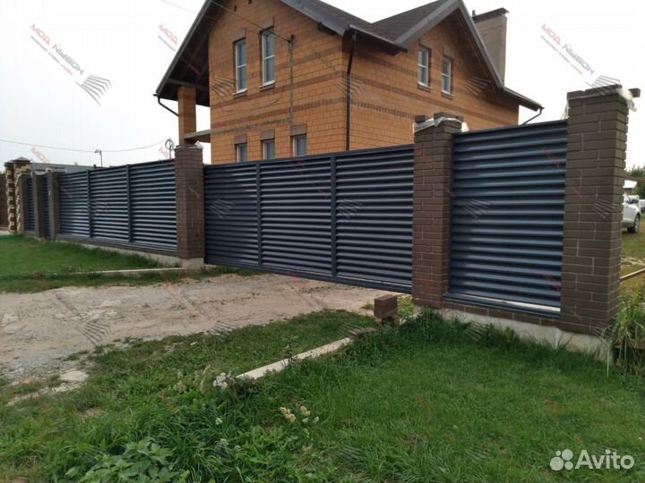 Забор жалюзи