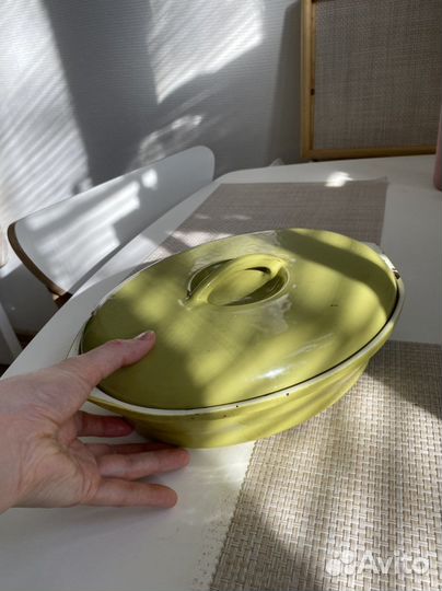 Утятница чугунная эмалированная