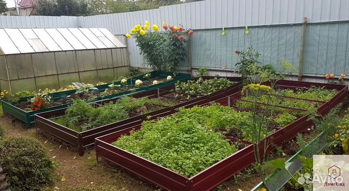 Грядки усиленные полимерные