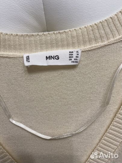 Трикотажное платье mango Манго Xl