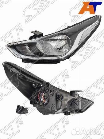 Фара hyundai solaris