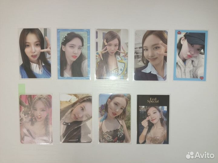 Официальные карты kpop twice