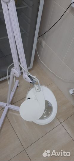 Лампа лупа напольная