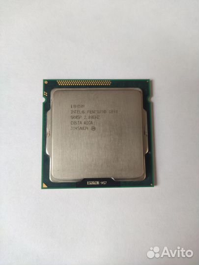 Процессор Intel Pentium G840 LGA1155, 2 x 2800 мгц