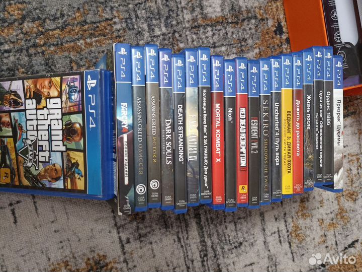 Диски на приставку ps4