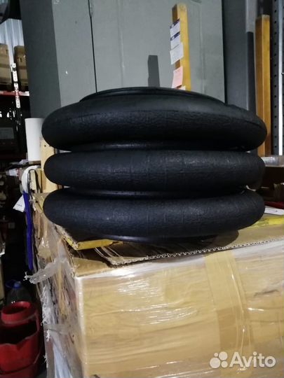 Пневмоподушка трехсекционная Fabio г/п 4т