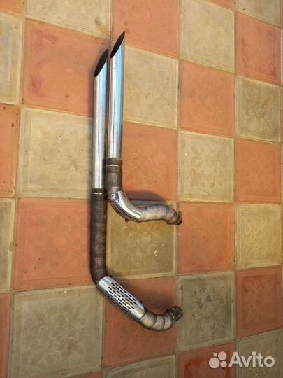 Глушитель (прямоток) Honda Steed 400