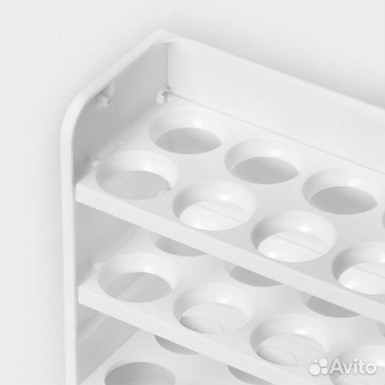 2 шт. Контейнер для яиц, 30 ячеек, 25x10x19,5 см