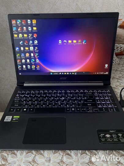 Игровой ноутбук Acer Aspire 7