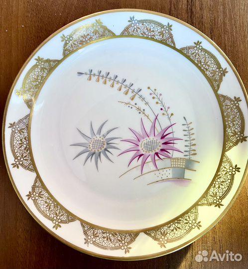 Фарфоровое трио винтаж ГДР