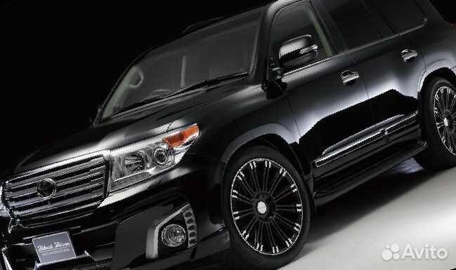 Обвес на land cruiser 200 wald black bison