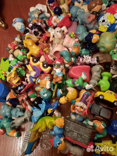 Игрушки из киндера 90х пакетом