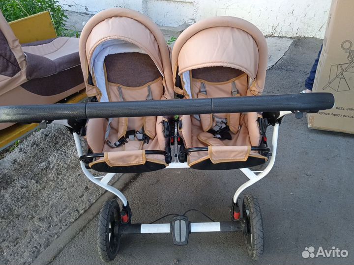 Коляска для двойни 2 в 1