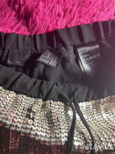 Шорты с пайетками hm