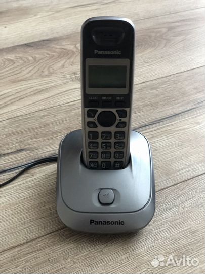 Телефон panasonic трубка радио