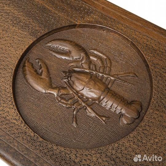 Нарды и шашки резные Омар 62 х 64 см бук Армения 62695