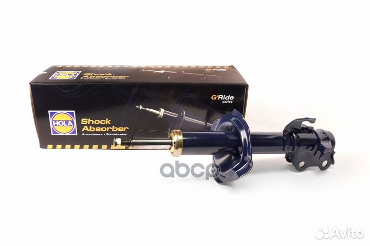 Стойка амортизаторная передняя, правая, давлени