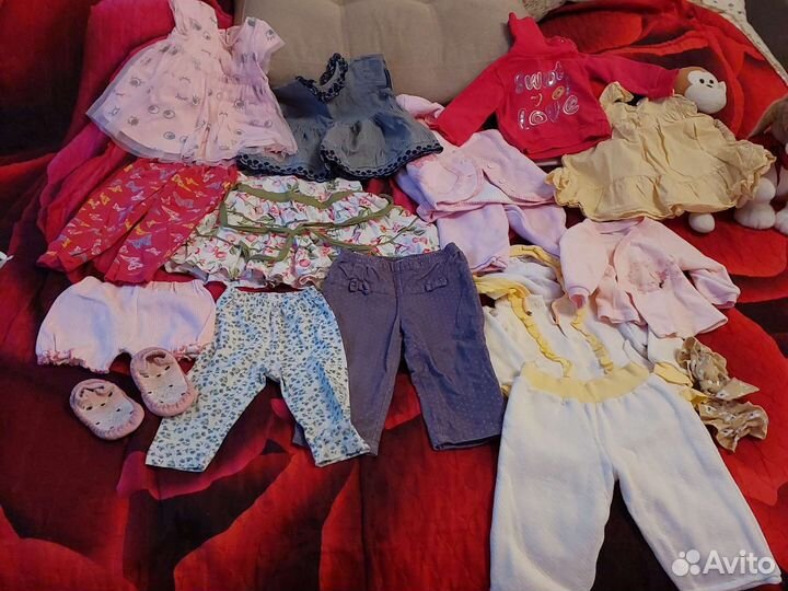 Вещи пакетом на девочку