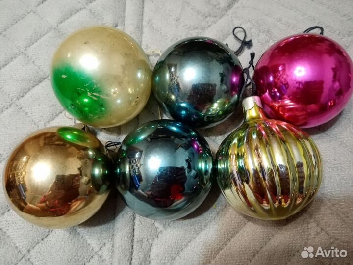 Елочные игрушки СССР