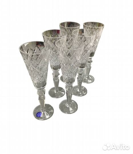 Набор бокалов хрустальных 6 шт