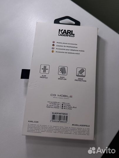 Чехол Karl lagerfeld на iPhone 14 Pro Max