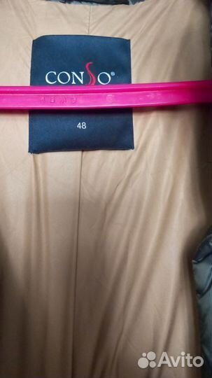 Пуховик женский 48 50 бу