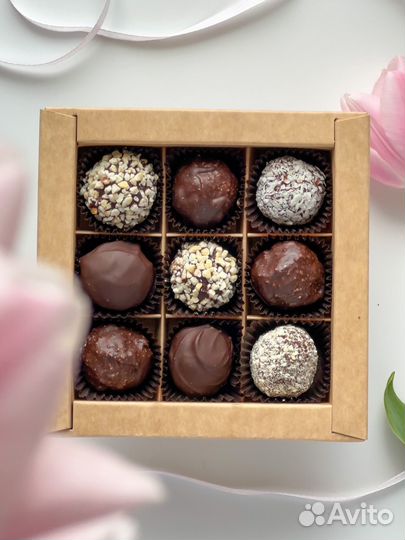 Сырные трюфели, трюфели ручной работы