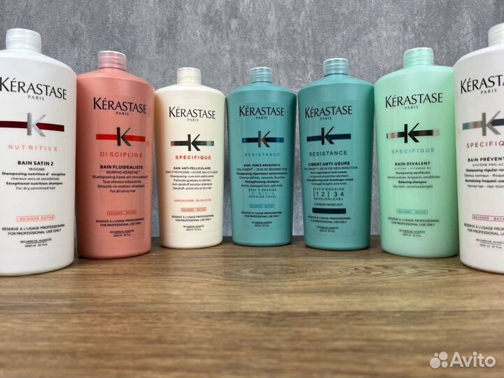 Kerastasе шампунь 1 литр в ассортименте
