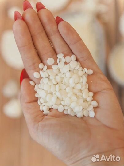 Соевый воск в гранулах для формовых свечей