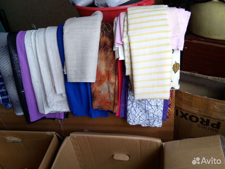 Остатки отрезов ткани