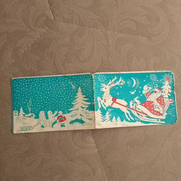 Пригласительная на ёлку 1968 г