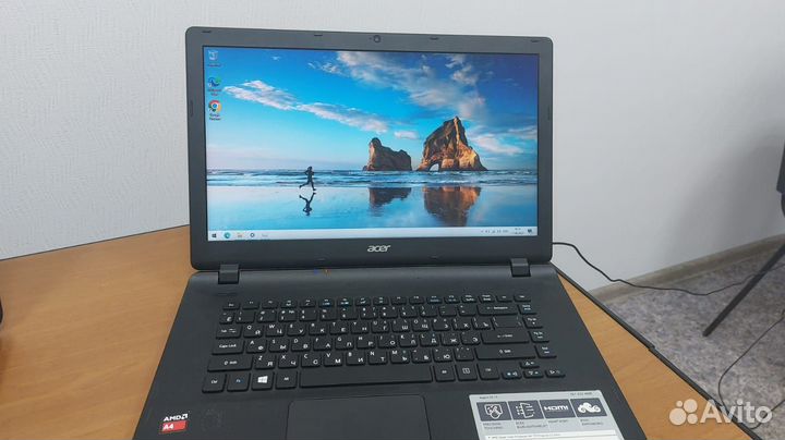 Ноутбук Acer Aspire ES1-522-45ZR Black