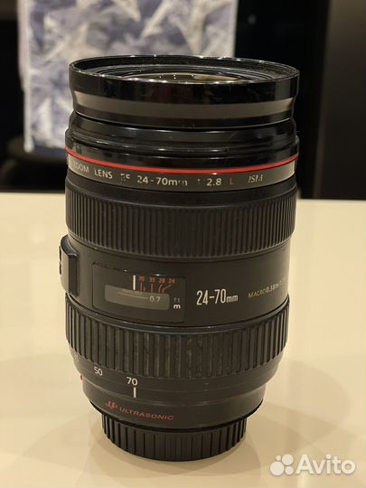 Объектив Canon ef 24 70mm f 2.8 L USM
