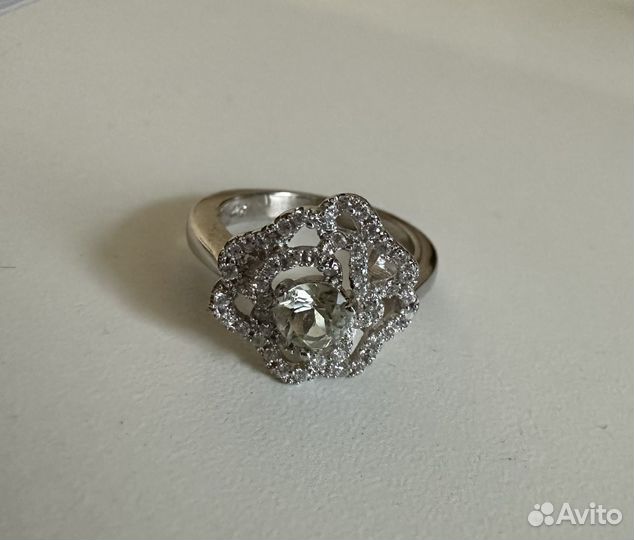 Кольцо серебро 925