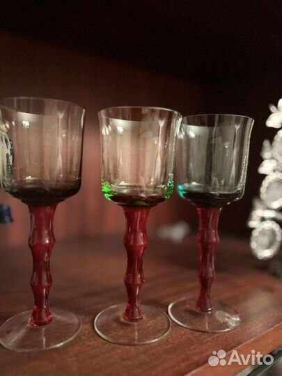 Бокал фужер рюмка СССР Мещерский цветок