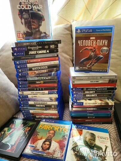 Sony playstation 4 slim + 70 игр