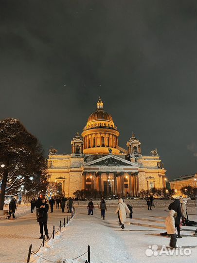 3 янв 24 Новогодние огни Петербурга 3м цо3068