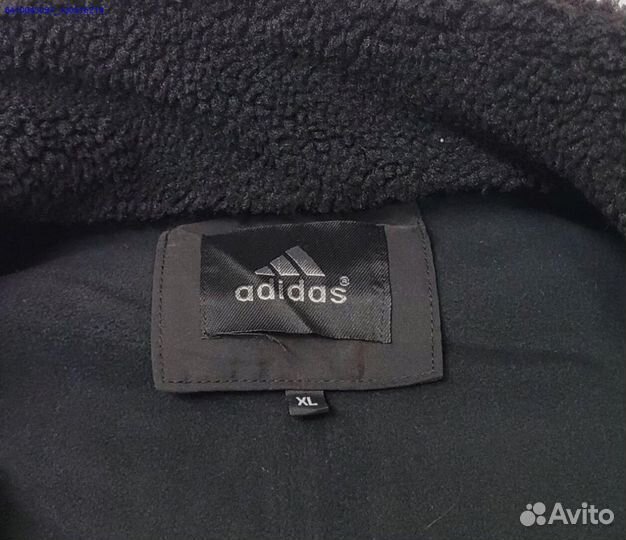 Куртка adidas барашек