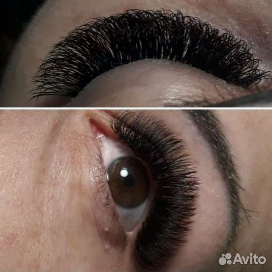 Наращивание ресниц на дому