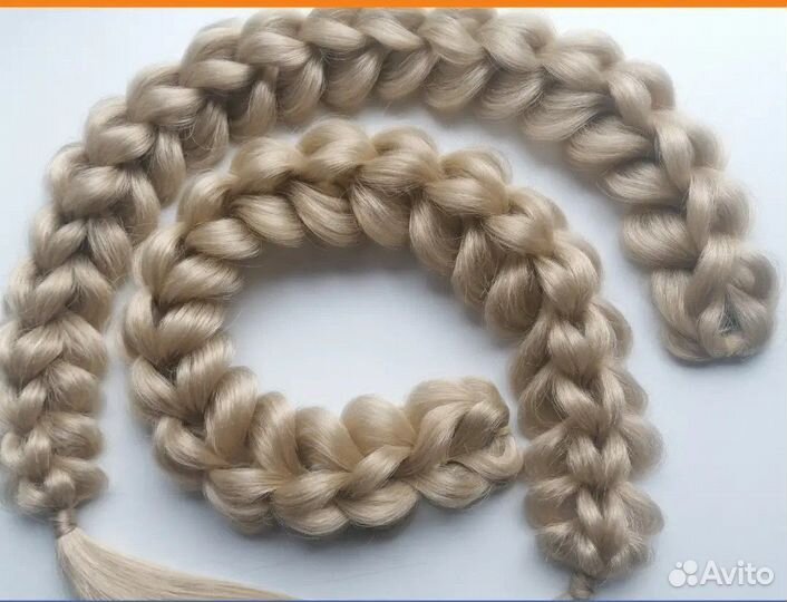 3д косы съемные (пара)