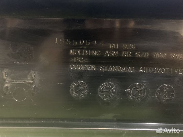 Накладка двери задняя правая Cadillac Escalade 3