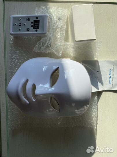 Светодиодная LED маска для лица (7 цветов)