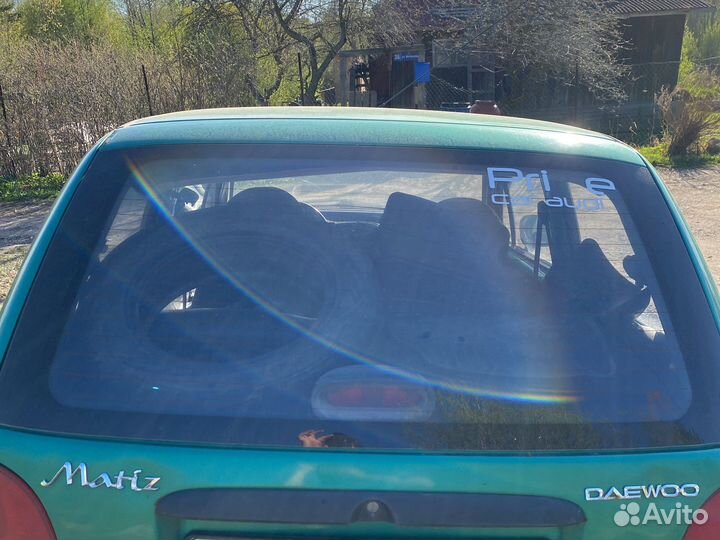 Заднее стекло daewoo matiz
