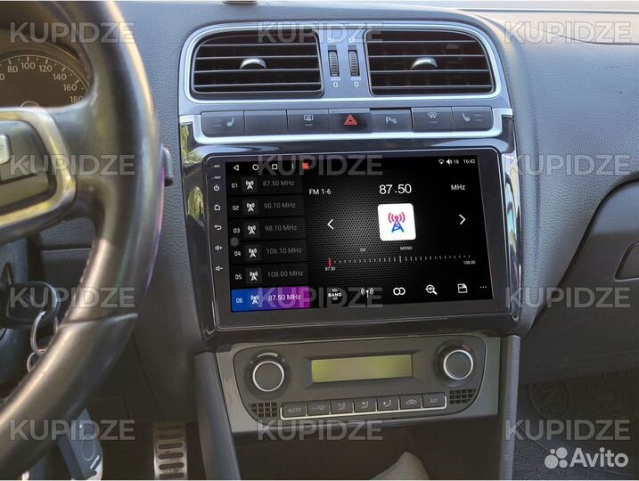 Магнитола A1 VW Polo 5 новая с гарантией Android